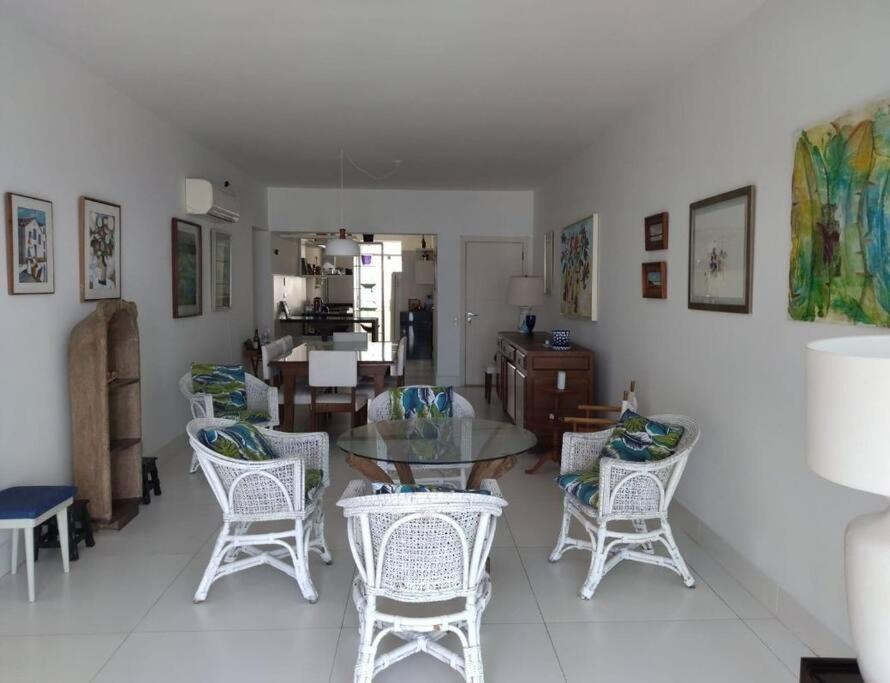 Apto De 3 Dorm De Frente Ao Mar Guarujá Exterior foto